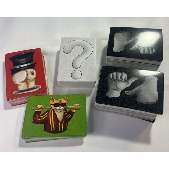 Cool Cats & AssHats Funny Adult Party Game Drinking Party Game Complete - Picture 8 of 11